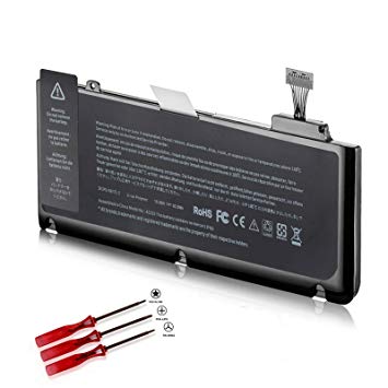 TCORE A1322 A1278 New Compatible Laptop Battery with Apple MacBook Pro 13 inch Mid 2012 2010 2009 Early Late 2011 661-5557 020-6765 020-6764 MB990LL/A MB991ll/A MD101LL/A MC374LL/A MD102LL/A MD313LL/A