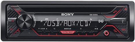 Sony CDX-G1200U 55W CD Receiver with Enhanced Smartphone Connectivity