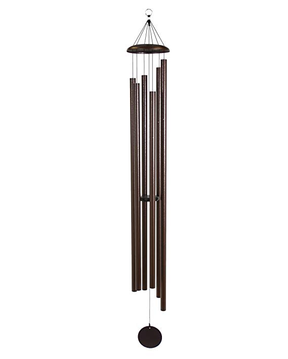 Corinthian Bells 74-inch Windchime, Copper Vein