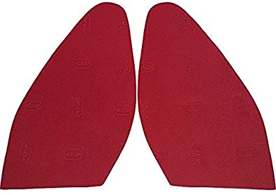 Vibram Red Rubber Soles Replacement, 1mm Thin (1 Pair)