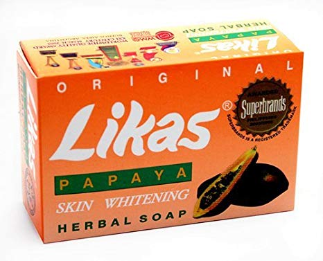 Original Likas Papaya Skin Whitening Herbal Soap 135g