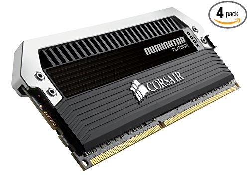 Corsair DOMINATOR Platinum Series 16GB (4 x 4GB) DRAM DDR3 3000MHz (PC3 24000) C12 memory kit for DDR3 Systems