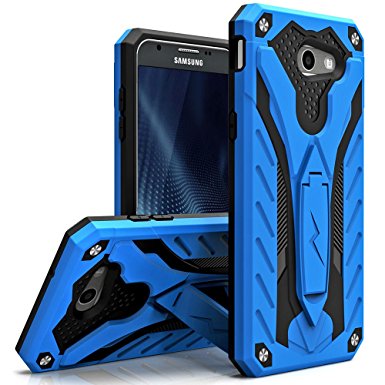 Samsung Galaxy J3 Emerge Case, Zizo [Static Series] Shockproof [Military Grade Drop Tested] w/ Kickstand - Samsung Galaxy J3 Prime / Amp Prime 2