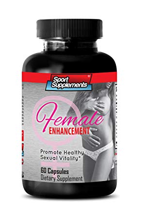 Female Libido Supplement - Natural Female Enhancement Supplement - Female Sexual Support Formula with Horny Goat Weed 1000 Mg to Increase Mood and Desire (1 Bottle 60 Capsules)