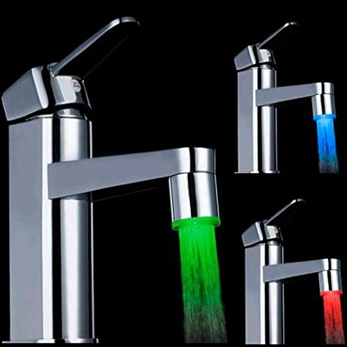 IllumiSink: Sink Light Faucet Attachment (Changes Color by Temperature)