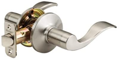 Master Lock WL0415 Wave Lever Passage Door Lock, Satin Nickel