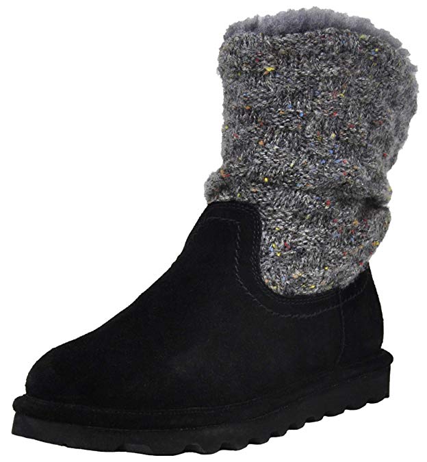 BEARPAW Womens Virginia Fabric Closed Toe Ankle Fashion Boots