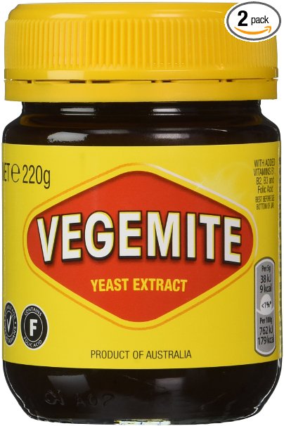 Vegemite 220g - Two Pack, Free Shipping with Amazon Prime, Australian Import