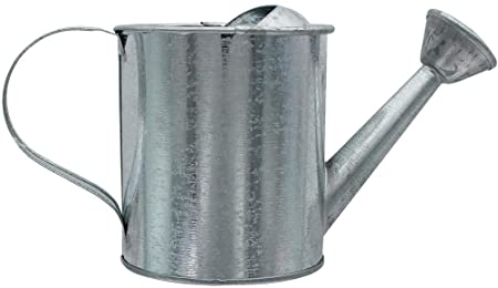 Darice Metal Watering Can: Galvanized, 3.5 x 7.5 inches