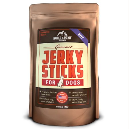 Rocco and Roxie Supply Co Jerky Sticks for Dogs