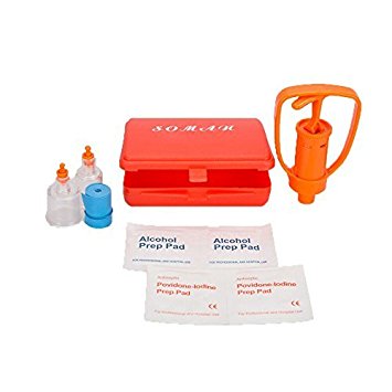 Emergency First Aid Supplies SOMAN Venom Suction Pump Extractor Bite and Sting Kit Poison Remover Snake Insect Outdoor Camping