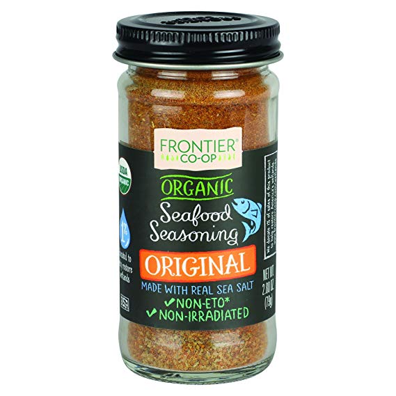 Frontier Organic Seafood Seasoning, Original, 2.8 Ounce