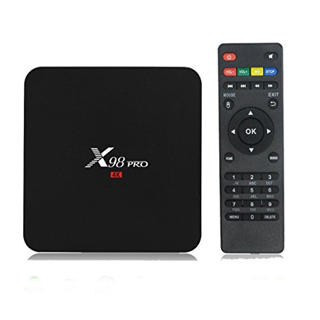 QcoQce X98 PRO Android 5.1 Smart Tv Box 2.4G Wifi 4K Streaming Media Player 2G 8G