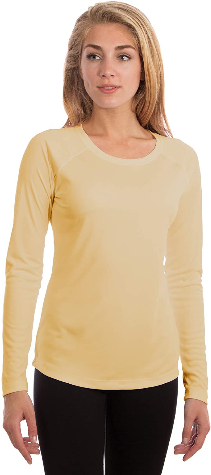 Vapor Apparel Women's UPF 50  UV Sun Protection Long Sleeve T-Shirt