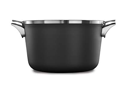 Calphalon Premier Space Saving Nonstick 12qt Stock Pot with Cover