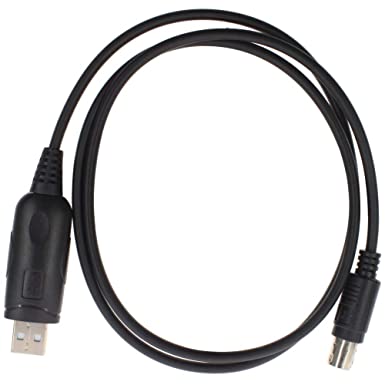 Washginglee USB Programming Cable for Yaesu Radio FT-7800, FT-8800, FT-8900, Black, 3 FT