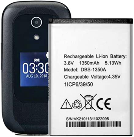 Replacement Battery DBS-1350A for Doro 7050 Consumer Cellular Flip 1350 mAh