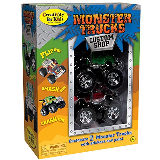 Creativity for Kids Monster Trucks Custom Shop (2-Pack)