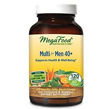 Megafood, Multi for Men 40 Plus, 120 Count