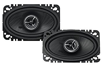 Kenwood KFC-X463C Excelon 4x6" 2-Way Speaker System - Pair (Black)