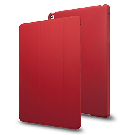 iPad Air 2 case, INVELLOP Red [Slim Fit] Case Cover for Apple iPad Air 2 (2014 release) (Fits ONLY iPad Air 2nd Generation) (Red)