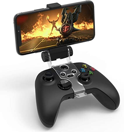 Phone Controller Mount for Xbox Series X|S Core Controller, YUANHOT Cellphone Clip Holder with Adjustable Bracket for Xbox Series X|S, Xbox One, Xbox One X|S Controller