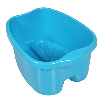 MILLIARD Extra Large Foot Soak Bath Tub - Massaging Pedicure Spa Basin for Soaking Your Tired & Sore Feet - Big Footbath Bucket & Soaker Bowl - Great for Toe Nail Fungus (FITS UP TO A MEN'S SIZE 12)