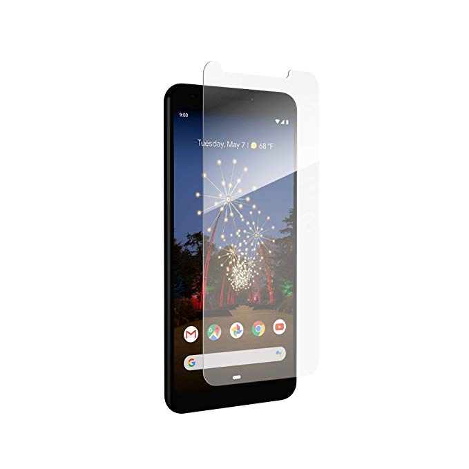 ZAGG InvisibleShield Glass Plus - Tempered Glass Screen Protector - Made for Google Pixel 3A XL - Case Friendly