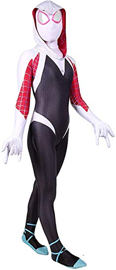 DAELI Spiderman Costume Adult and Kids