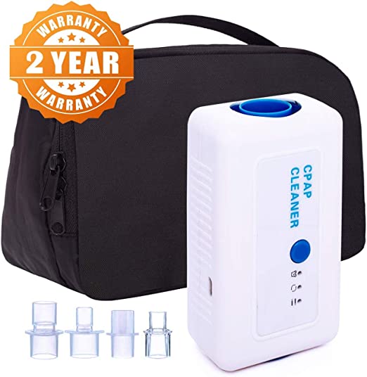 Ozone Cleaner Machine Bundle with Cleaning Bag and Adapters