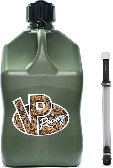 VP Racing Fuel Motorsports Jug 5.5 Gal Camo Square w/Hose