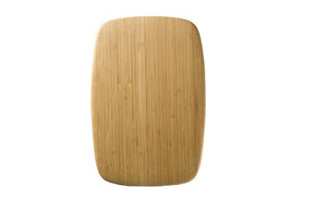 Bambu Medium 12-Inch L by 8-Inch W Cutting Board, Golden Brown