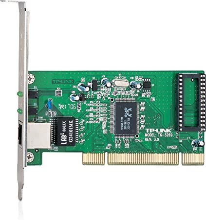 TP-Link 10/100/1000Mbps Gigabit PCI Network Adapter/Card, Includes Low-profile Bracket (TG-3269)