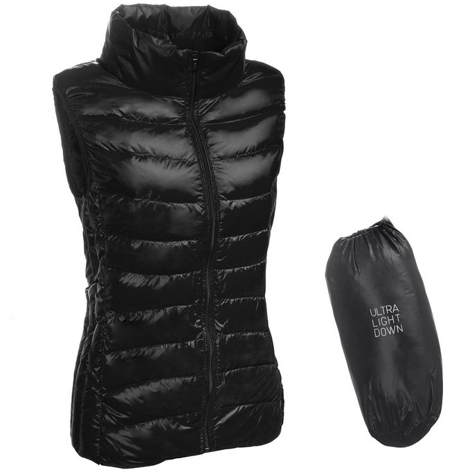 Thanth Womens Packable Ultra Light Weight Down Vest in Various Style