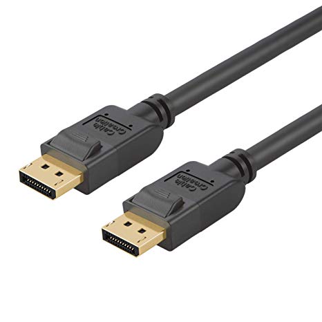 CableCreation 8K Displayport Cable 1.4, Gold Plated DP to DP Cable (Displayport to Displayport) with 8K@60Hz, 4K@144Hz Video Resolution & HDR Support, 3.3ft/ 1M Black