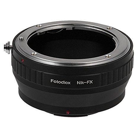 Fotodiox Lens Mount Adapter - Nikon Nikkor F Mount D/SLR Lens to Fujifilm X-Series Mirrorless Camera Body