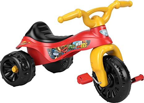 Fisher-Price Nickelodeon Blaze & The Monster Machines, Tough Trike, Sturdy Ride-on Tricycle for Toddlers and Preschool Kids Ages 2-5 Years [Amazon Exclusive]