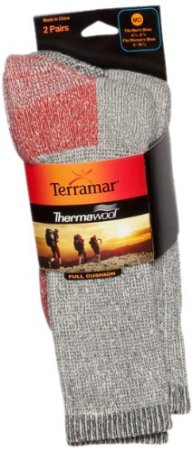 Terramar Thermal Crew Socks (2 Pack)