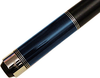 Players Classically Styled Sky-Blue Maple Pool Cue (C-955)