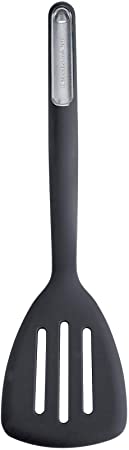 KitchenAid Classic Slotted Turner, 13.5 inches, Onyx Black