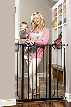 Regalo Easy Step Extra Tall Walk Thru Gate, White