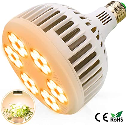 MILYN LED Grow Light Bulb 150W LEDs Sunlike Full Spectrum Plant Growth Lamp Plant Light Bulb, E27 Grow Lights for Indoor Plants, Garden, Aquarium, Vegetables, Greenhouse & Hydroponic Growing