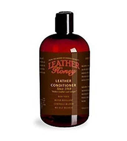 Leather Honey Leather Conditioner, the Best Leather Conditioner Since 1968, 64 Oz Bottle. For Use on Leather Apparel, Furniture, Auto Interiors, Shoes, Bags and Accessories. Non-Toxic and Made in the USA!