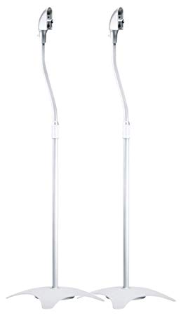 Monoprice Speaker Stand - Silver (MS-01) - Set of 2