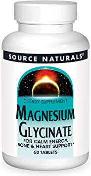 Source Naturals Magnesium Glycinate - 60 Tablets