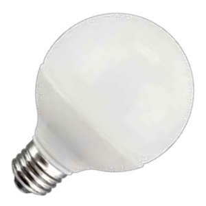 5 Watt - LED - G25 - 3.1 in. Dia. - Frosted - 2700K Warm White - 300 Lumens - 40 Watt Equal - 120 Volt - TCP LED5G25D27KF