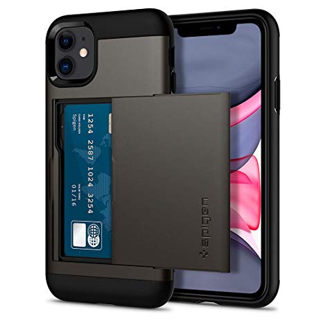 Spigen Slim Armor CS Designed for Apple iPhone 11 Case (2019) - Gunmetal