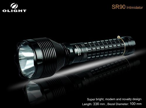 Olight SR90 Intimidator with Luminus SST-90 LED 2200 Lumens Flashlight