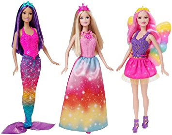 Barbie Fairytale 3-Doll Giftset