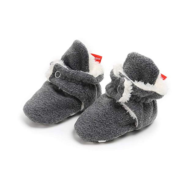 Save Beautiful Newborn Infant Baby Girls Boys Slippers Warm Fleece Boots First Walkers Shoes